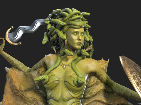 gorgon 3D Model