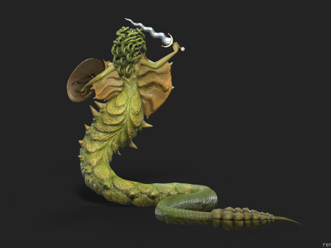 gorgon 3D Model