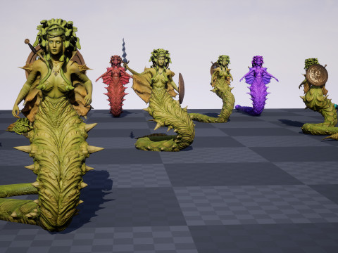 gorgon 3D Model
