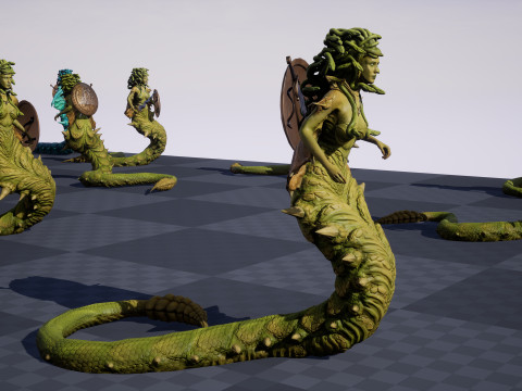 gorgon 3D Model