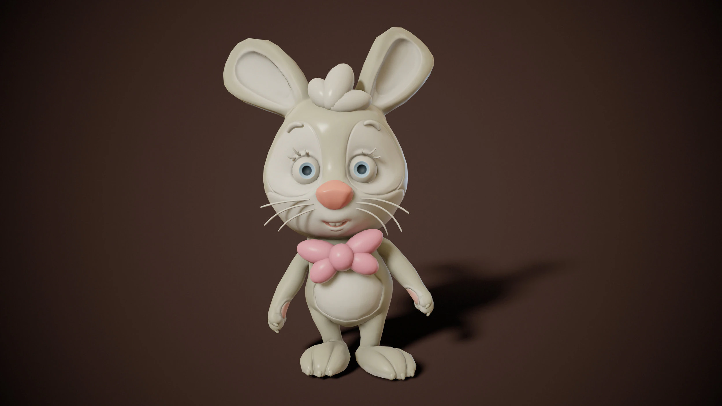 Rabbit unreal unity 17 animations rig in maya 3D Model .c4d .max .obj .3ds .fbx .stl .blend 