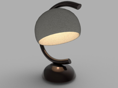 Lampu Meja Modern Pencahayaan Hias Minimalis Model 3D