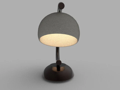 Modern Table Lamp Minimalist Decorative Lighting 3D Model