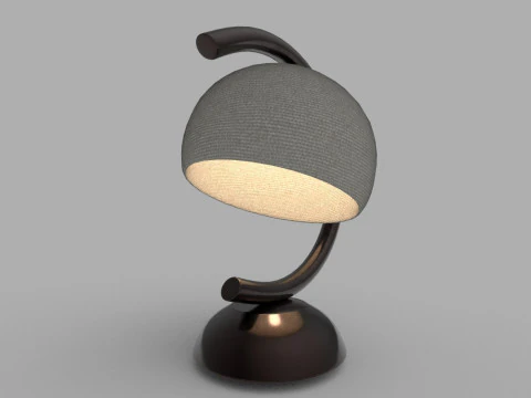 Modern Table Lamp Minimalist Decorative Lighting 3D Model
