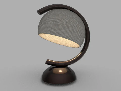 Modern Table Lamp Minimalist Decorative Lighting 3D Model