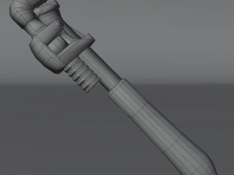Vintage Hand Tools Pack Low Poly Game-Ready Tools PBR 2K 3D Model
