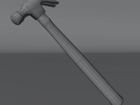 Vintage Hand Tools Pack Low Poly Game-Ready Tools PBR 2K 3D Model