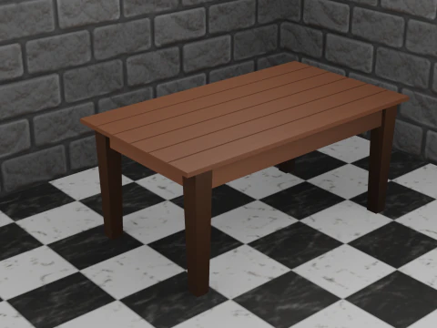 Mesa Modelo 3D