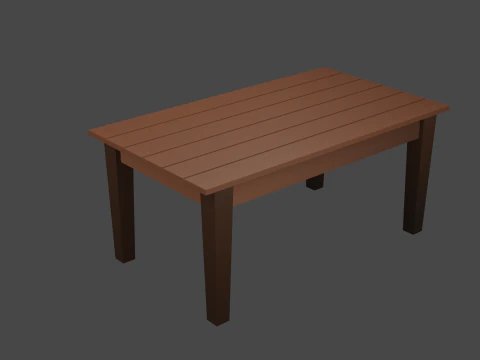 Tisch 3D Modell
