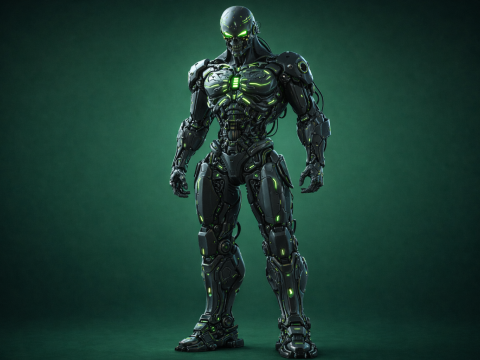 Robot guerreiro Robtico Futuristacollection 3D Принт Модель