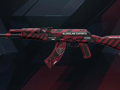 AK-47 Bloodline Protocol Collection 3D Print Model