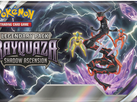 Pokemon Legendary Raykaza Shadow Ascension 3D Print Model