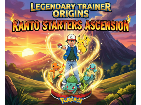 Pelatih Legendaris Pokemon Ash Ketchum Pikachu Asal Kanto Memulai Kenaikan Model Cetak 3D