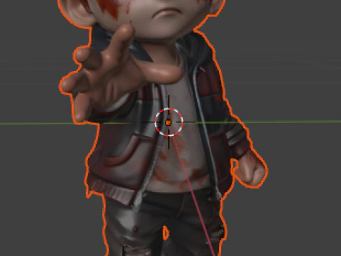 Stranger Chibi Final Season O Despertar Psquico 3D Print Model