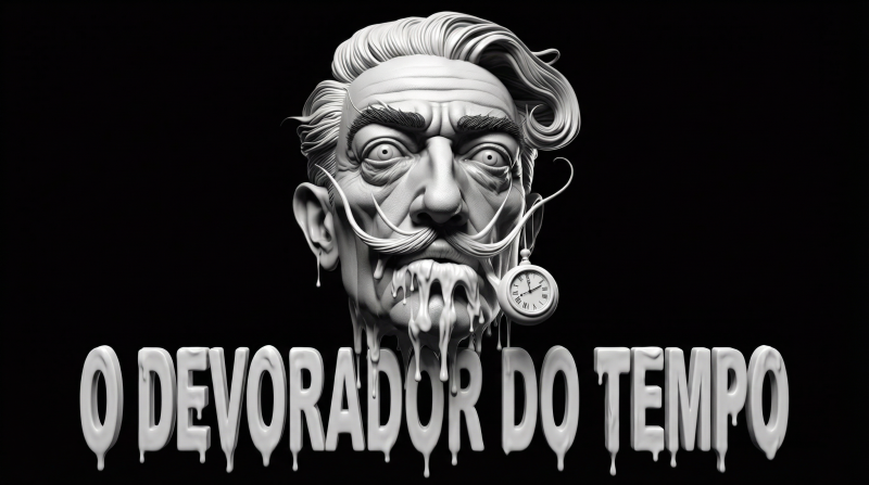 Dal Giger escultura clssica O Devorador do Tempo 3d head 3D Print Model .c4d .max .obj .3ds .fbx .stl .blend 