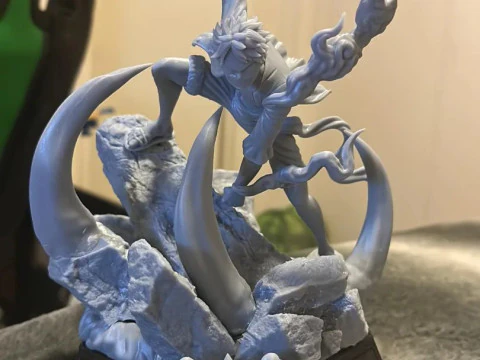 Luffy de One Piece statue 3D Print Model
