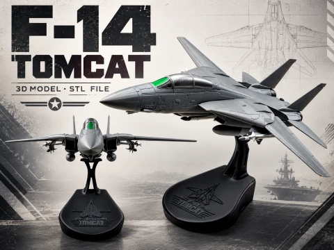F-14 TomCat 3d objeto 3D Model