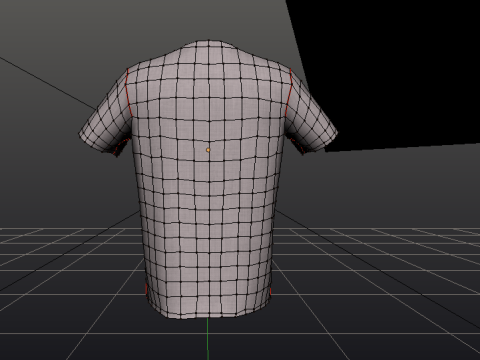 Low Poly Male Female Graphic T-Shirt Multiple Colors - 3D Clothing Model 3D Model