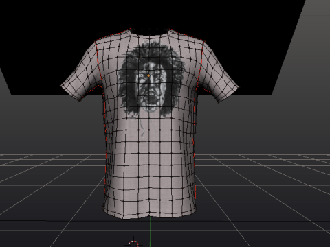 Low Poly Male Female Graphic T-Shirt Multiple Colors - 3D Clothing Model 3D Model