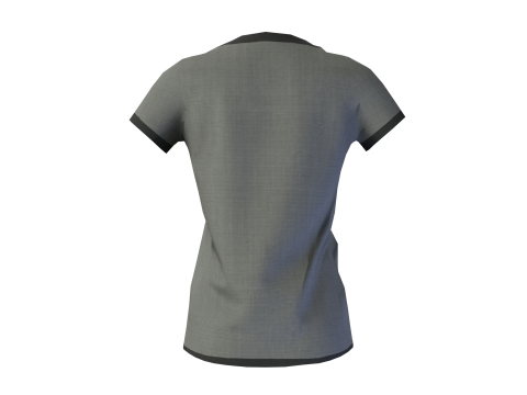 Low Poly Male Female Graphic T-Shirt Multiple Colors - 3D Clothing Model 3D Model