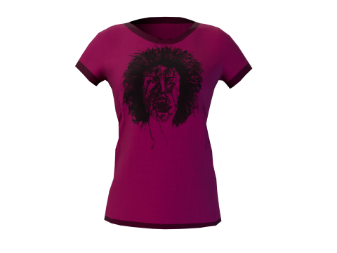 Low Poly Male Female Graphic T-Shirt Multiple Colors - 3D Clothing Model 3D Model