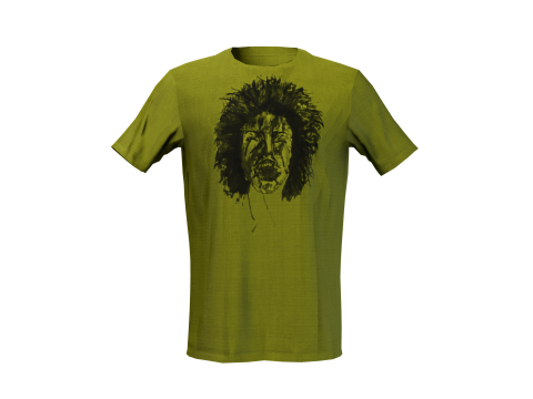 Low Poly Male Female Graphic T-Shirt Multiple Colors - 3D Clothing Model 3D Model