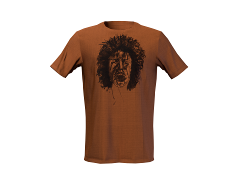 Low Poly Male Female Graphic T-Shirt Multiple Colors - 3D Clothing Model 3D Model