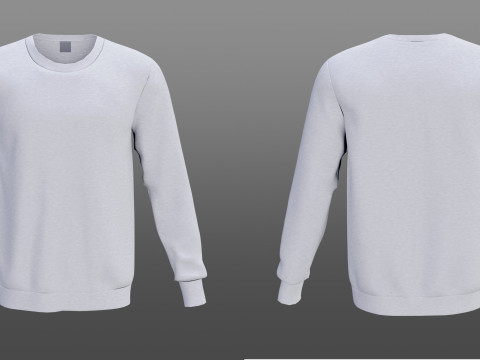 흰색 운동복 - 3D 의류 모델 3D 모델