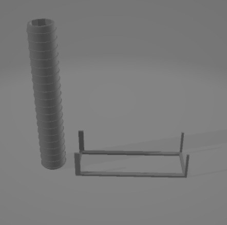 Maqueta de tunelera TBM 3D Print Model .c4d .max .obj .3ds .fbx .stl .blend 