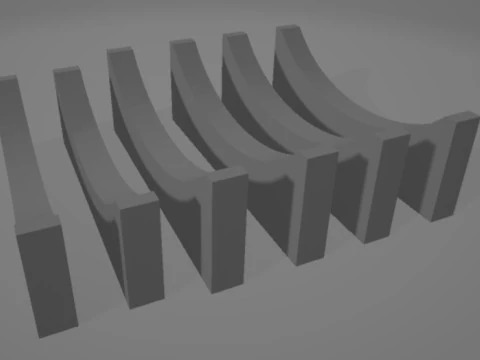Maqueta de tunelera TBM 3D Print Model