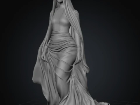 La chorona - Veil 3D Model