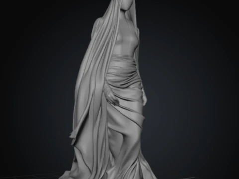 La chorona - Veil 3D Model