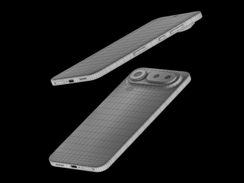 Honor Magic 8 Pro Air 3D Model