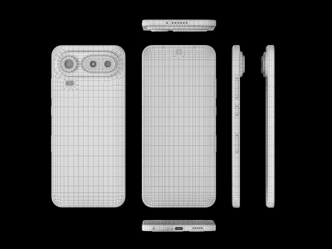 Honor Magic 8 Pro Air 3D Model