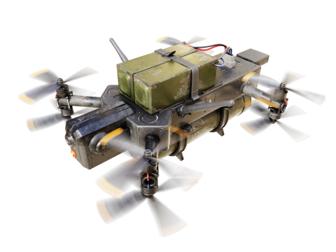 Kamikaze Drone 3D Model