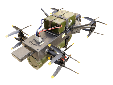 Kamikaze Drone 3D Model