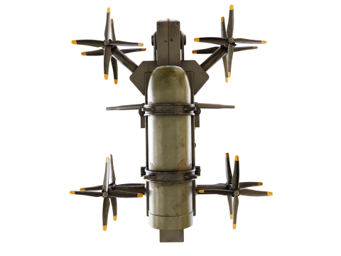 Kamikaze Drone 3D Model