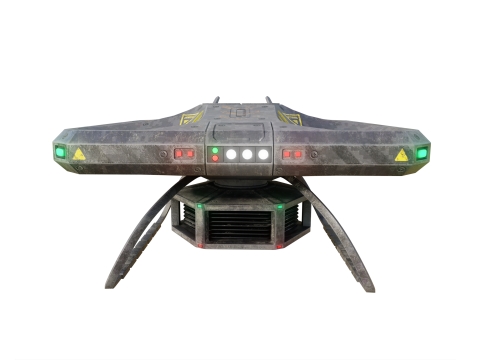 Exploration Drone 3D Model