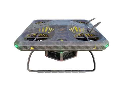 Exploration Drone 3D Model