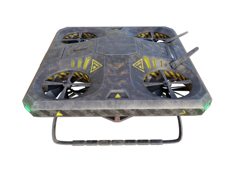 Exploration Drone 3D Model