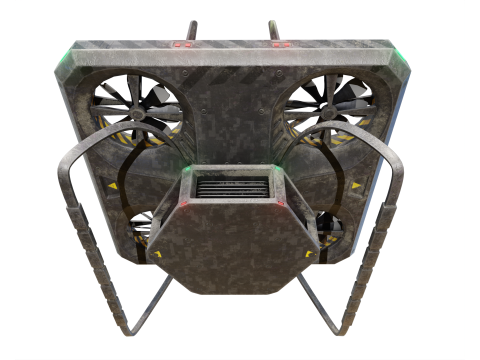 Exploration Drone 3D Model