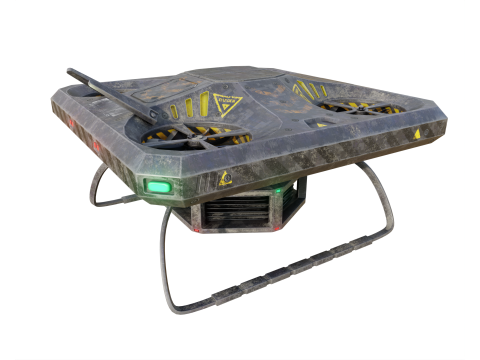 Exploration Drone 3D Model