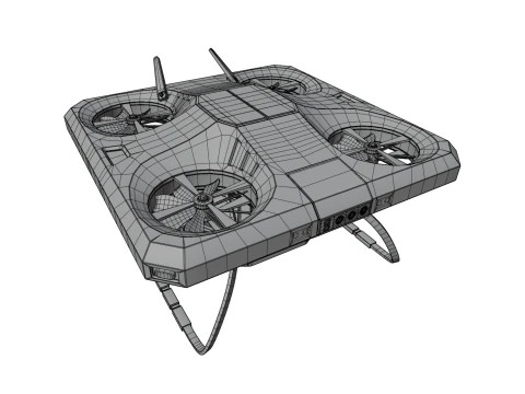 Drone da esplorazione Modello 3D