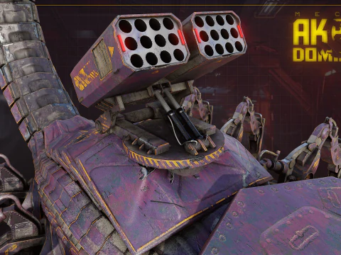 Dominio Akrab Modello 3D