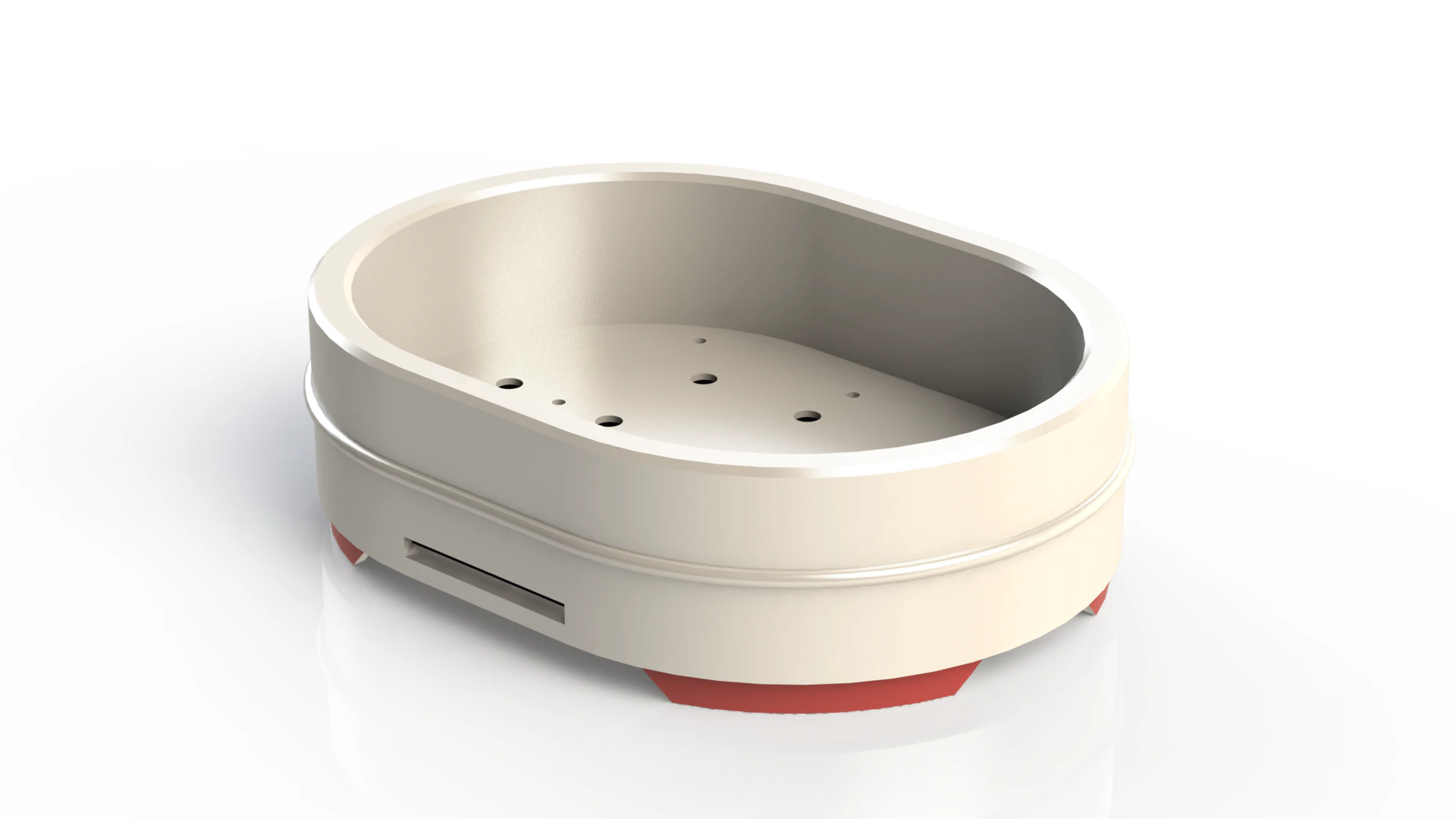 Self watering pot for Bonsai 3D Print Model .c4d .max .obj .3ds .fbx .stl .blend