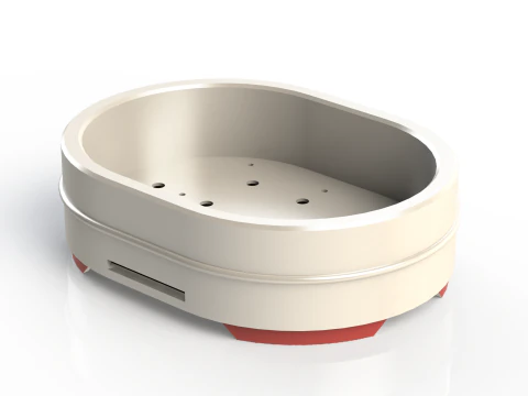 Vaso autoirrig&aacute;vel para Bonsai Modelo de Impressão 3D