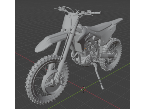 HONDA CRF 450 2024 4 TIEMPOS Modelo de Impressão 3D
