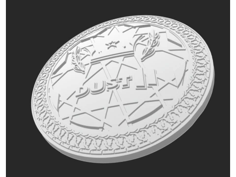 CS2 logo DUST2 3D Model