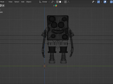 Sponge Bob 3D Model