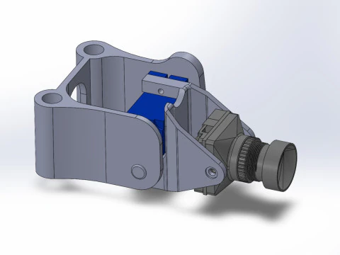 C&aacute;mara giratoria para MARK 4 Modelo de impresión 3D
